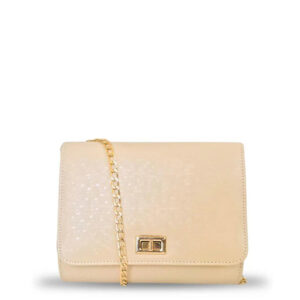 Textured Chain Crossbody Clutch