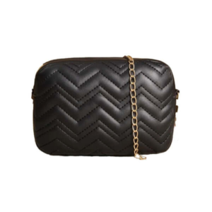 Glamelvara Quilted Noir Crossbody