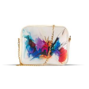 Glamelvara Artistry Splash Crossbody Bag